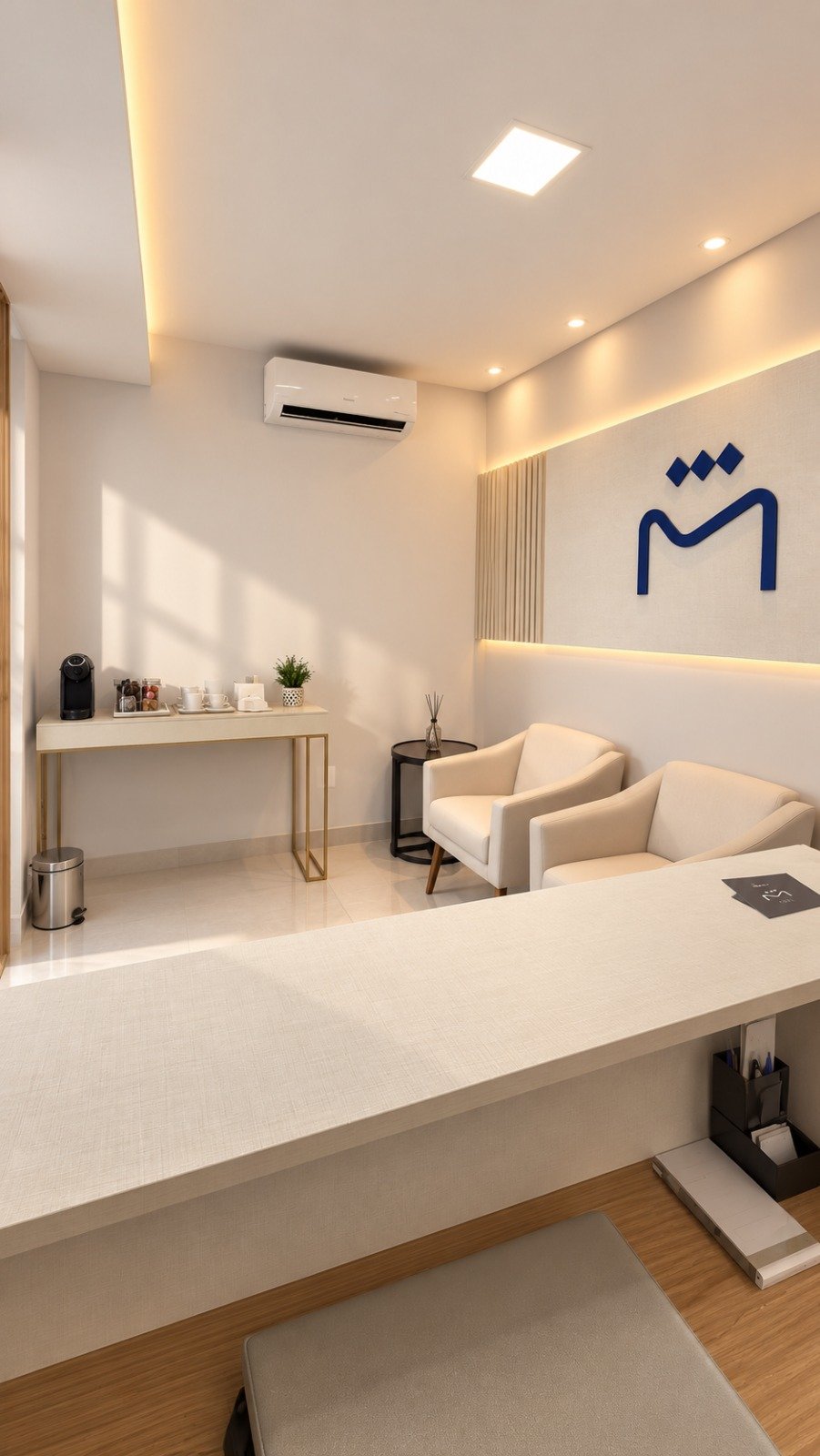 Recepção da Malcate Odontologia Especializada
